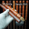 Ống đựng nhang trầm không tăm bằng gỗ hương sang trọng