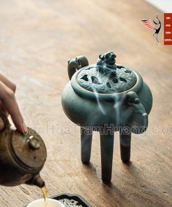 Lư có chất liệu gốm sứ cao cấp