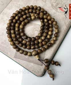 Vòng tay trầm hương 108 hạt 6 ly