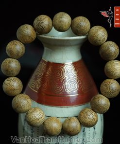 Vòng Tay Trầm Hương Tốc Rừng 12 Ly Quảng Nam Thơm Sống