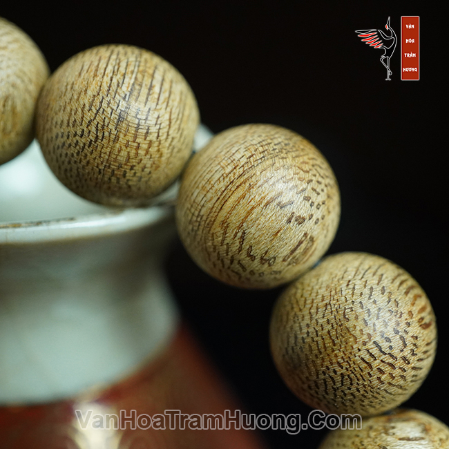 Vòng Tay Trầm Hương Tốc Rừng 12 Ly Quảng Nam Thơm Sống - Ảnh 3