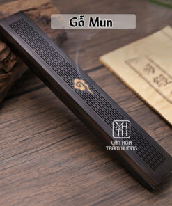 Hộp đốt Trầm gỗ Mun sang trọng