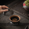 Lư xông trầm bằng gốm phù điêu độc đáo - Ảnh 2