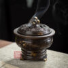 Lư Đồng Đốt Trầm Cổ Vân - Ảnh 2