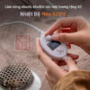Lư đốt trầm hương bằng điện Gốm Men Lam - Ảnh 8