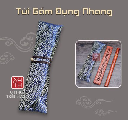 Túi gấm đựng nhang trầm không tăm