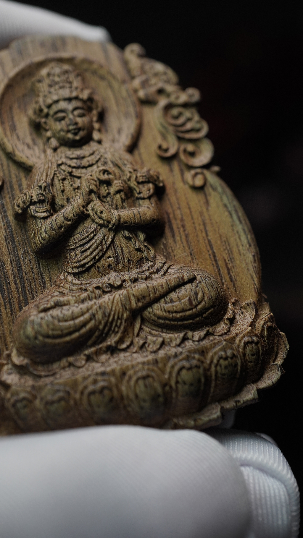 Mặt Phật bản mệnh Trầm Hương Như Lai Đại Phật - Ảnh 3