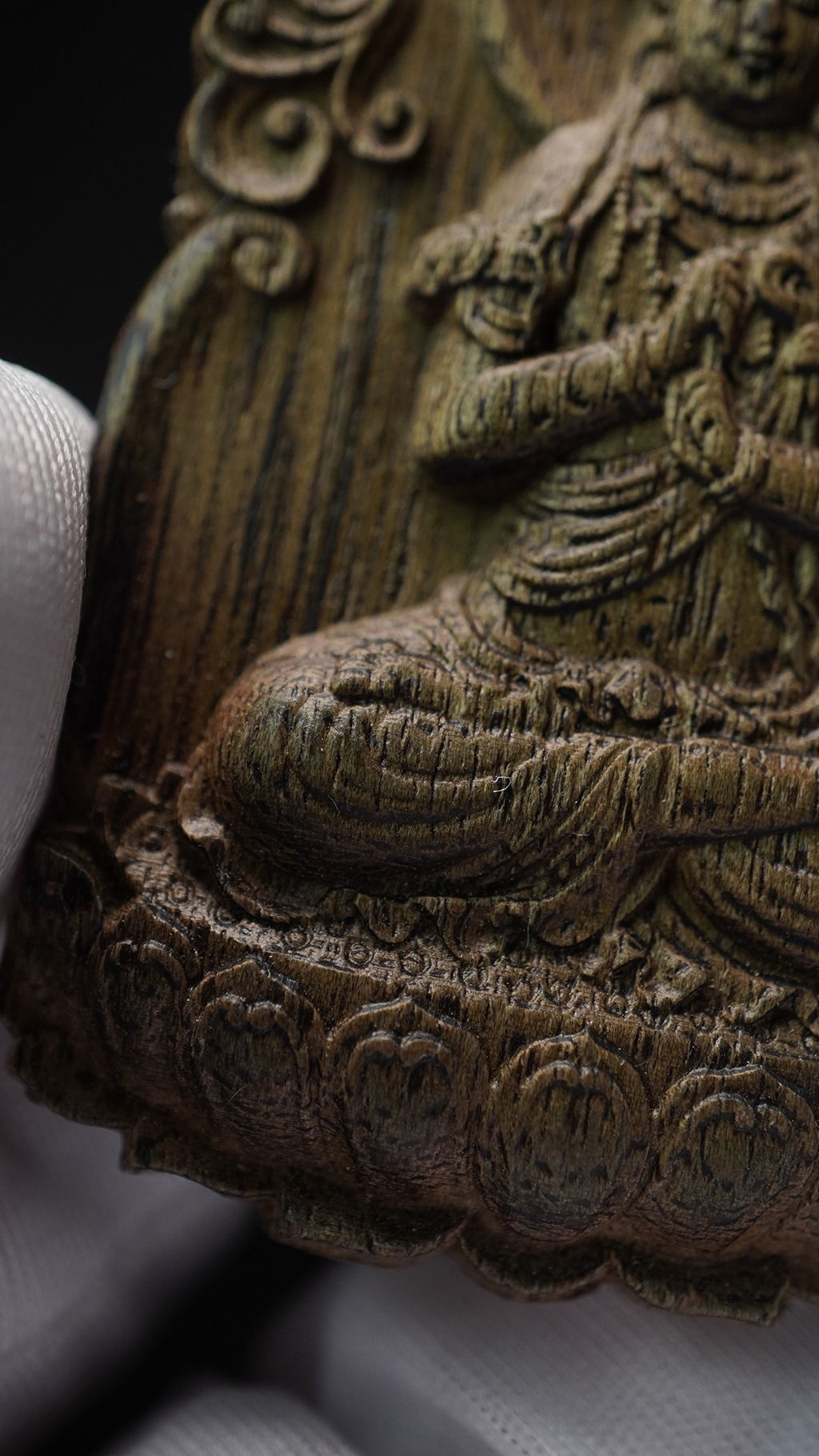 Mặt Phật bản mệnh Trầm Hương Như Lai Đại Phật - Ảnh 9