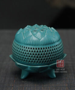 Lư gốm Hương Sen