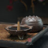 Lư gốm Hương Sen - Gốm thủ công thanh tịnh & tinh tế - Ảnh 11