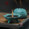 Lư gốm Hương Sen - Gốm thủ công thanh tịnh & tinh tế - Ảnh 6