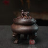 Lư gốm đỉnh Nghê nâu - Biểu tượng trấn trạch & bình an - Ảnh 7