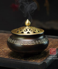 Lư xông trầm bằng đồng