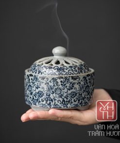 Lư gốm Hoa Cổ là sản phẩm tâm linh cao cấp của Văn Hóa Trầm Hương