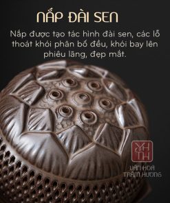 Hình dáng bông sen nở rộ, biểu tượng của sự thanh tịnh và an lạc