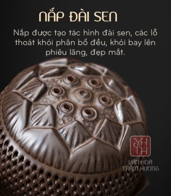 Hình dáng bông sen nở rộ, biểu tượng của sự thanh tịnh và an lạc