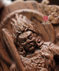 Mặt Phật bản mệnh trầm hương Bất Động Minh Vương