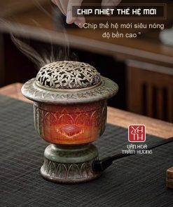 Công dụng của lư điện gốm men lá