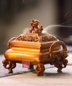 Lư Xông Trầm Bằng Đồng Cao Cấp Kim Long